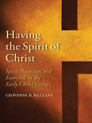 cover image of Having the Spirit of Christ